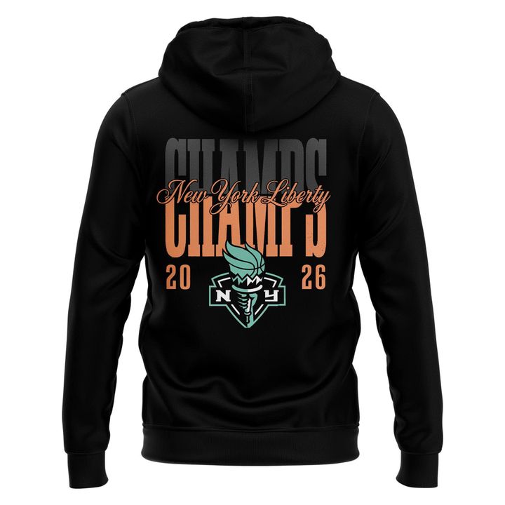 New York Liberty Seafoam 2026 COMMISSIONER’S CUP CHAMPIONS Hoodie