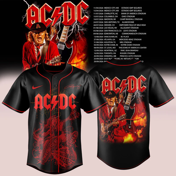 04.3. AC/DC Power Up Tour 2026 Jersey