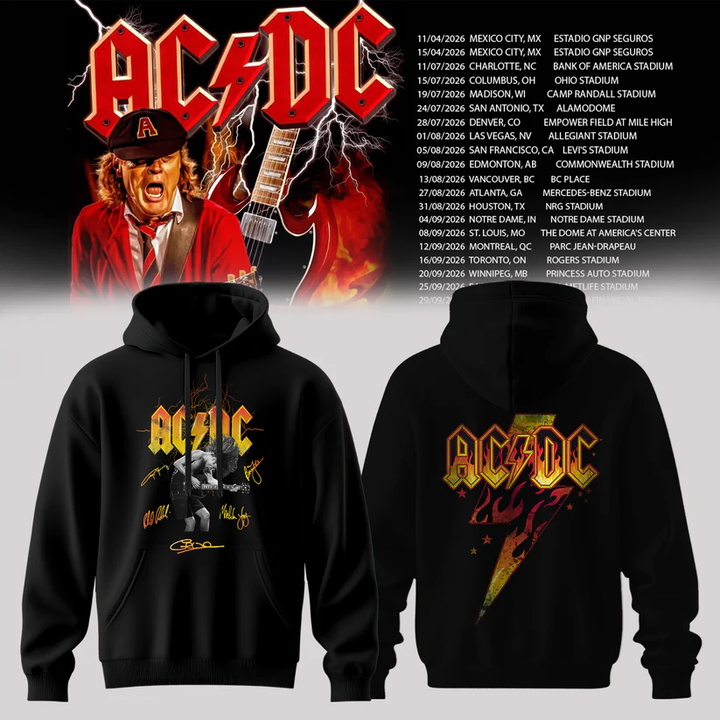 AC/DC - Power Up Tour 2026 North America Hoodie