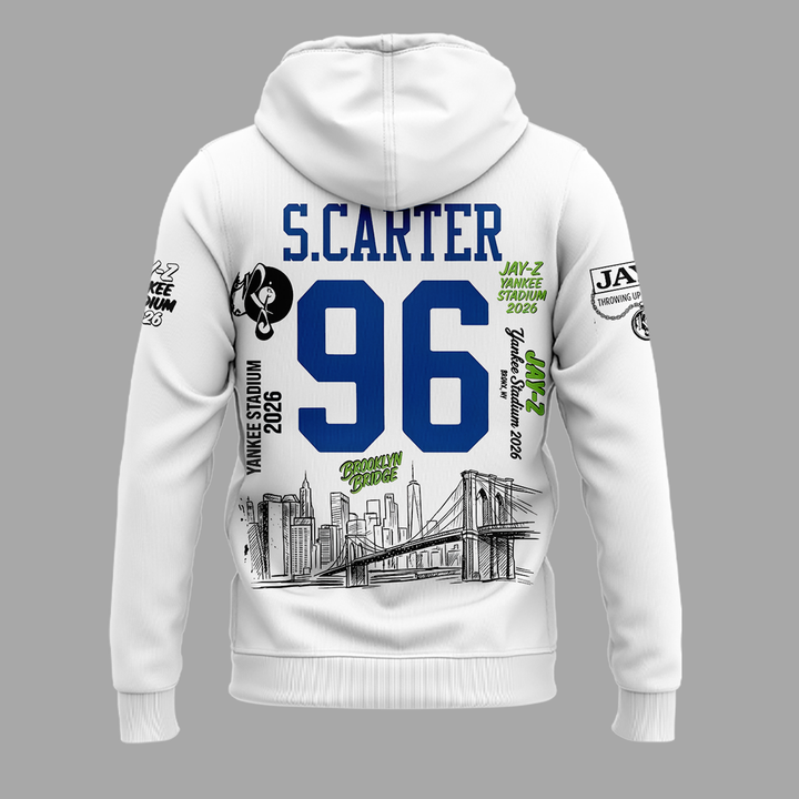 Exclusive Version JAŸ-Z x New York Yankees Hoodie 2026