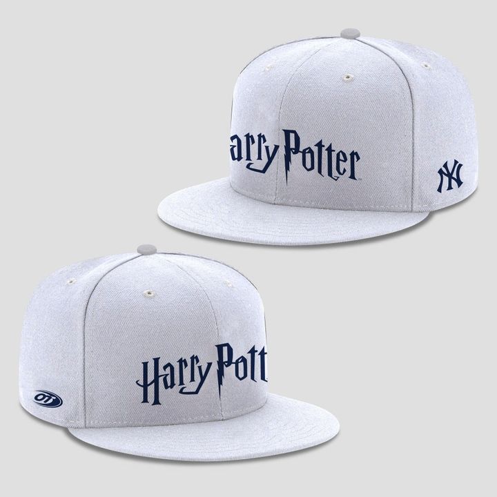 Men's NY Yankees Harry Potter Shirt - White Hogwarts House Crest Back Graphic Tee