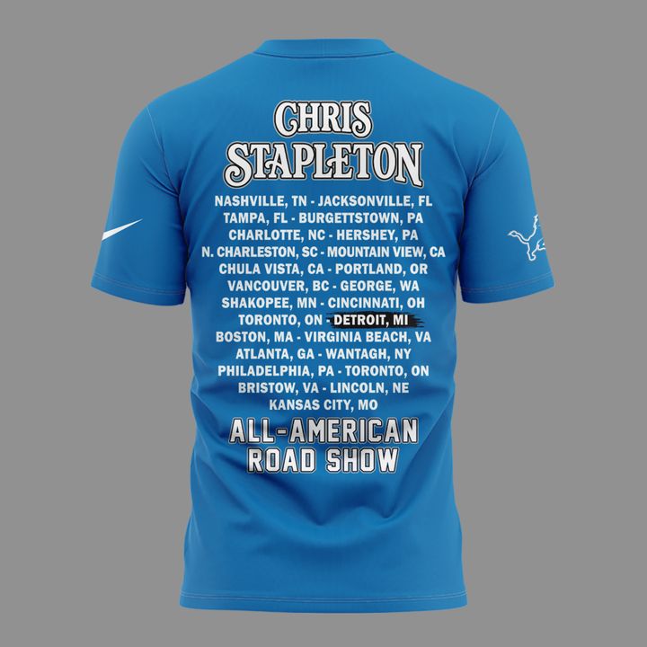 Limited Edition Chris Stapleton x Detroit Lions Event Tee