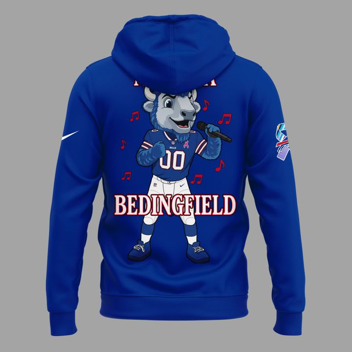 Limited Editio Bills x Natasha Bedingfield - Crucial Catch Intercept Cancer Hoodie