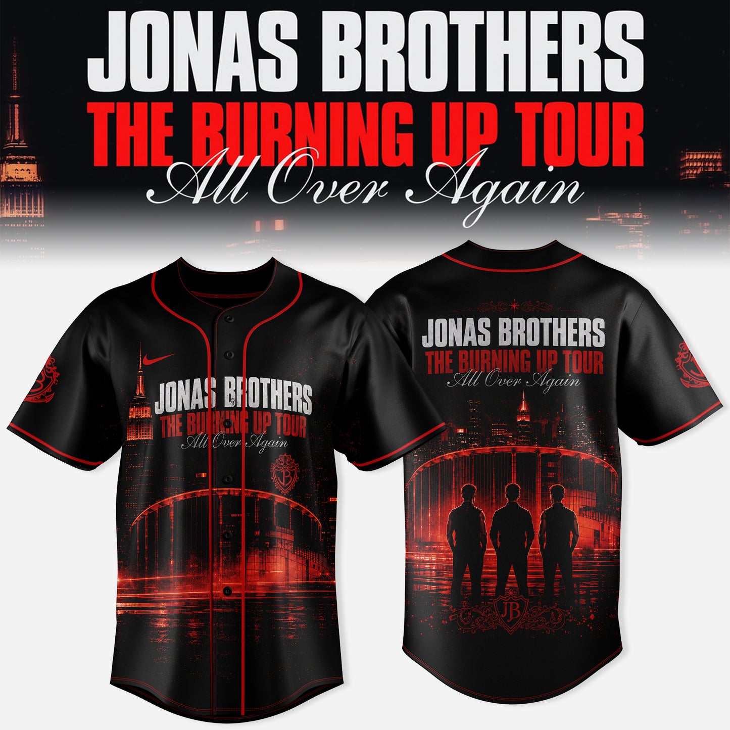 _The Burning Up Tour All Over Again Jersey