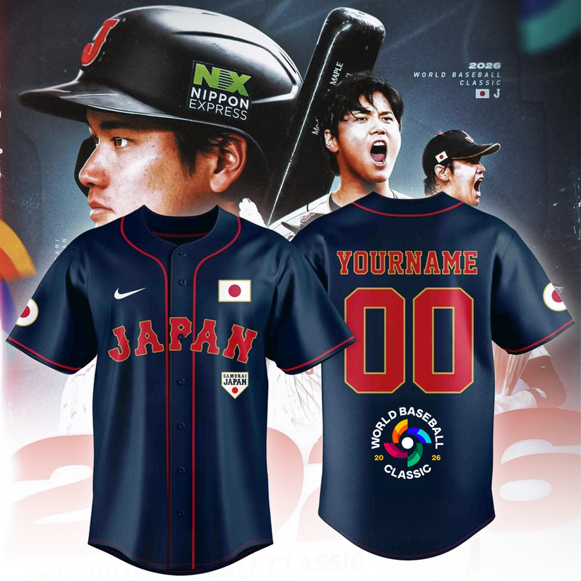 Japan Baseball 2026 World Baseball Classic Jersey Limited