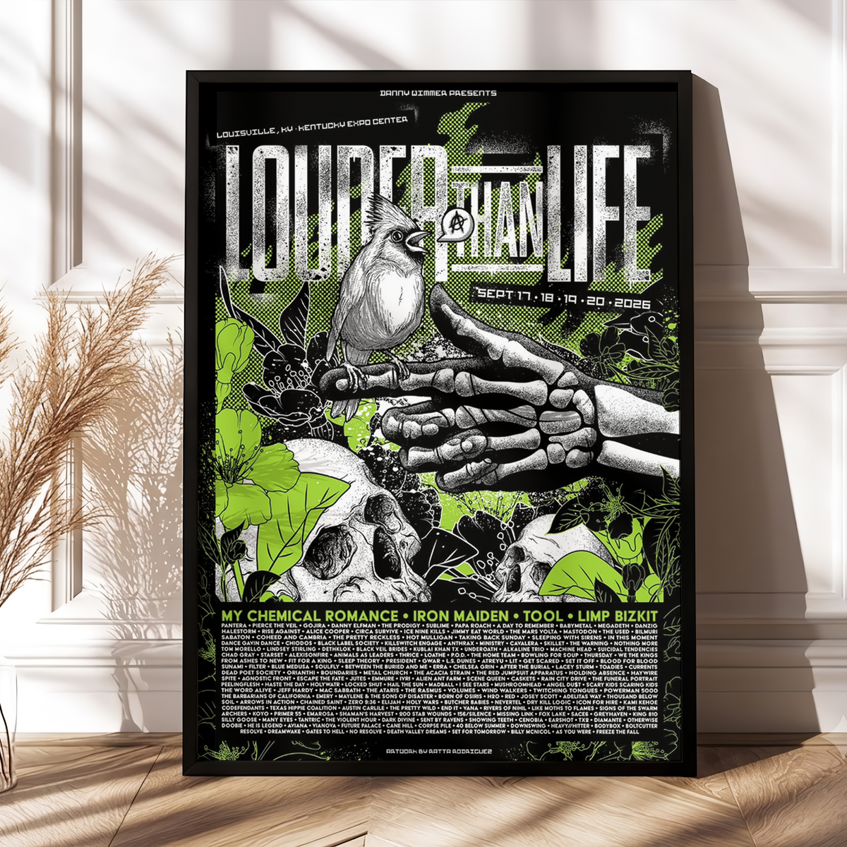Louder Than Life Festival 2026 Merch At Kentucky Expo Center In Louisville KY On September 17 18 19 20 Poster