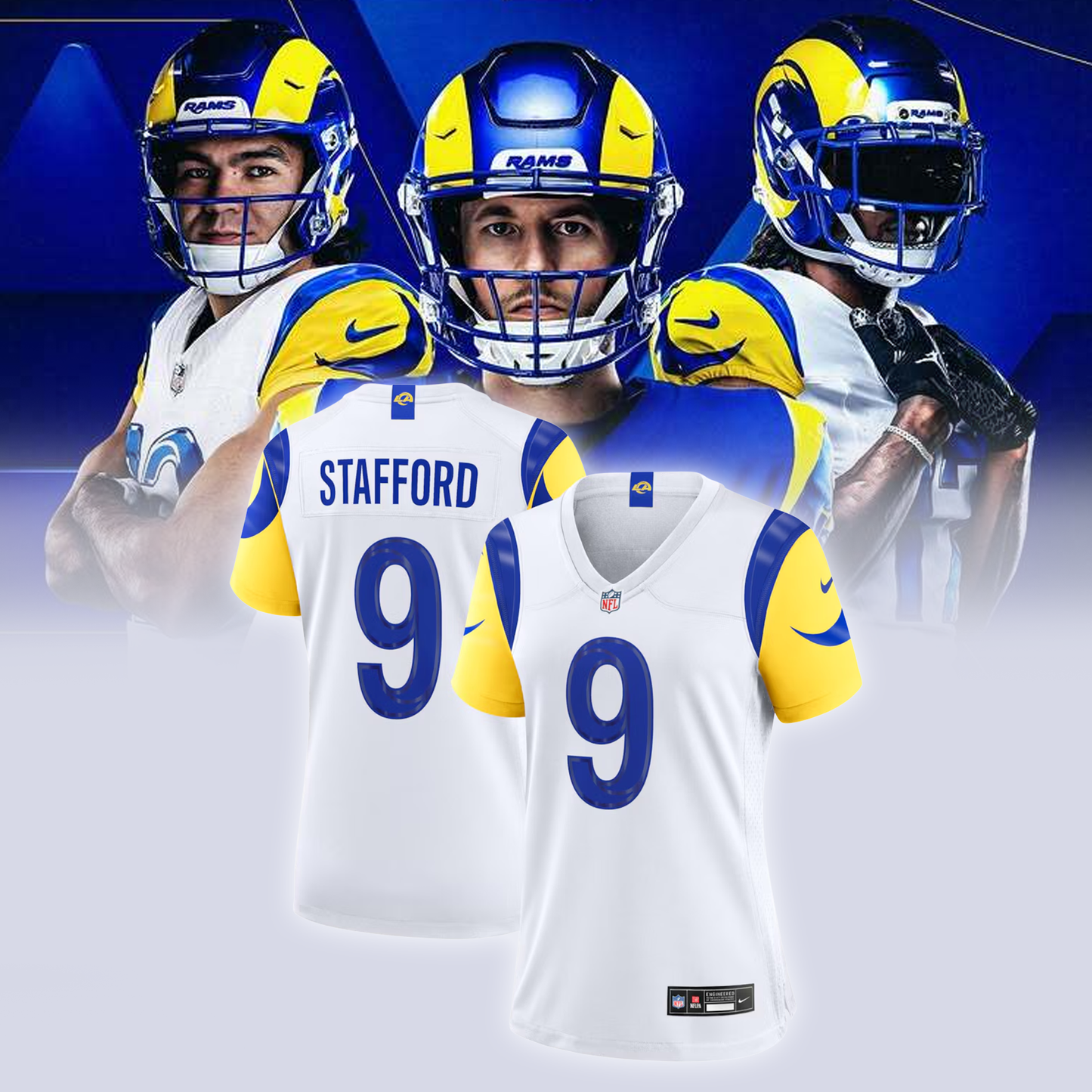 Limited Edition LA Rams Game Day Football Jersey
