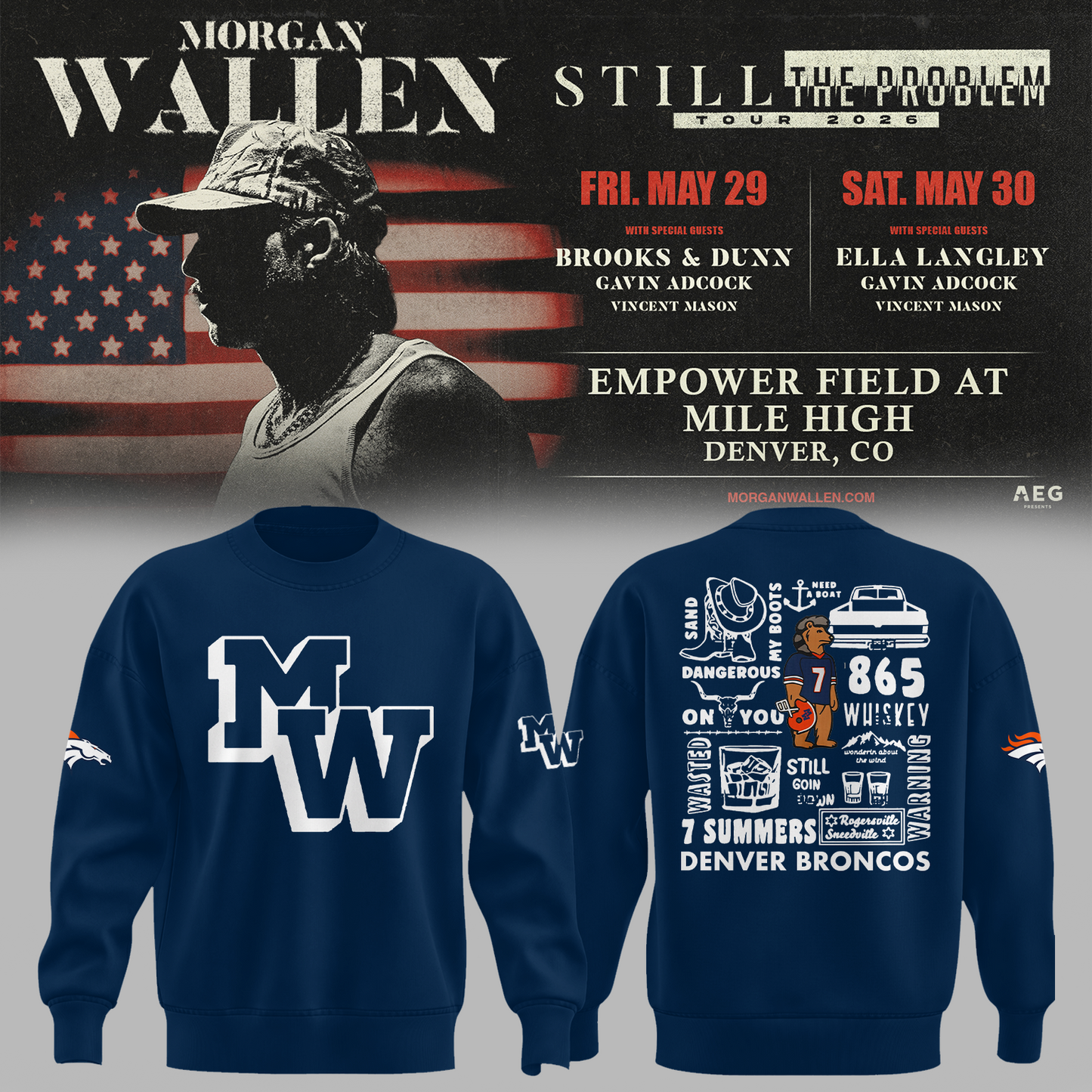 Limited Edition MWallen x DenverBs Sweater 2026