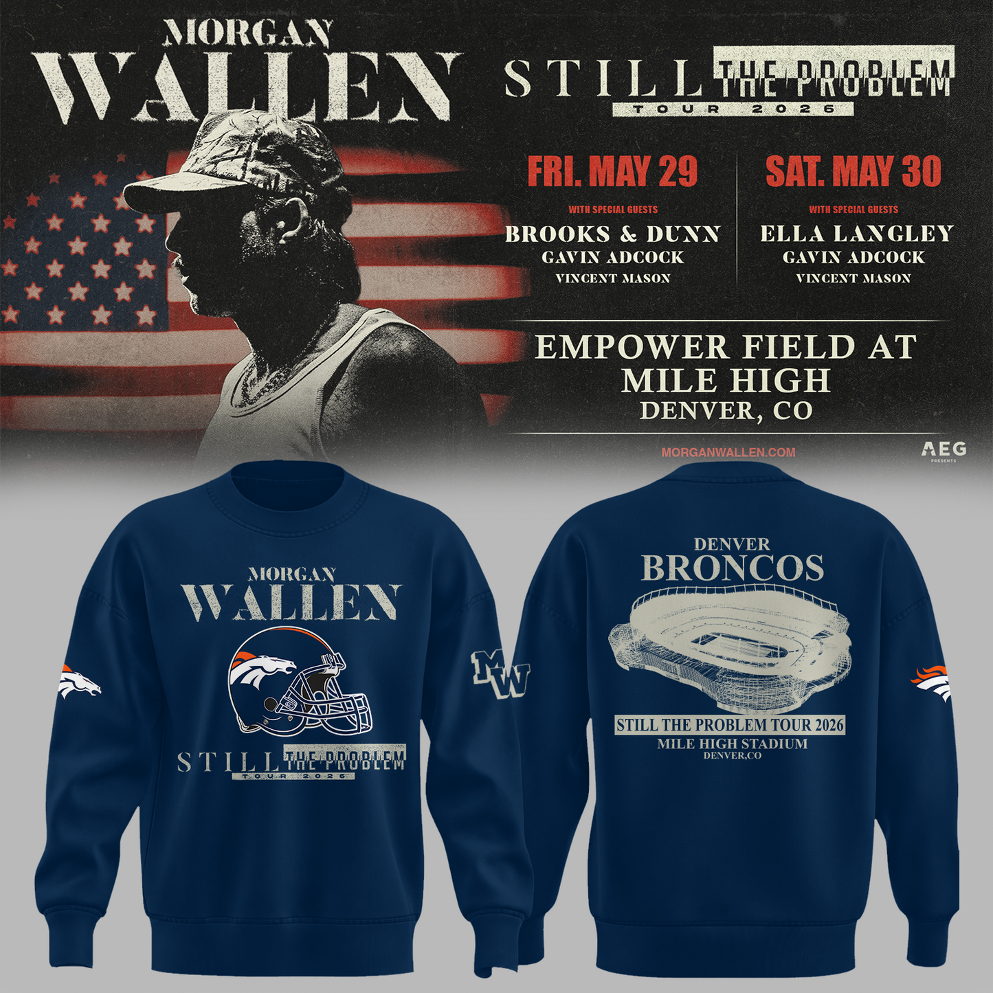 Limited Edition MWallen x DenverBs Sweater 2026