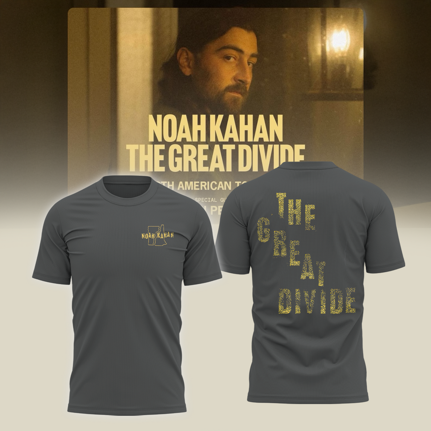 Noah Kahan Tour 2026 TShirt Limited Edition