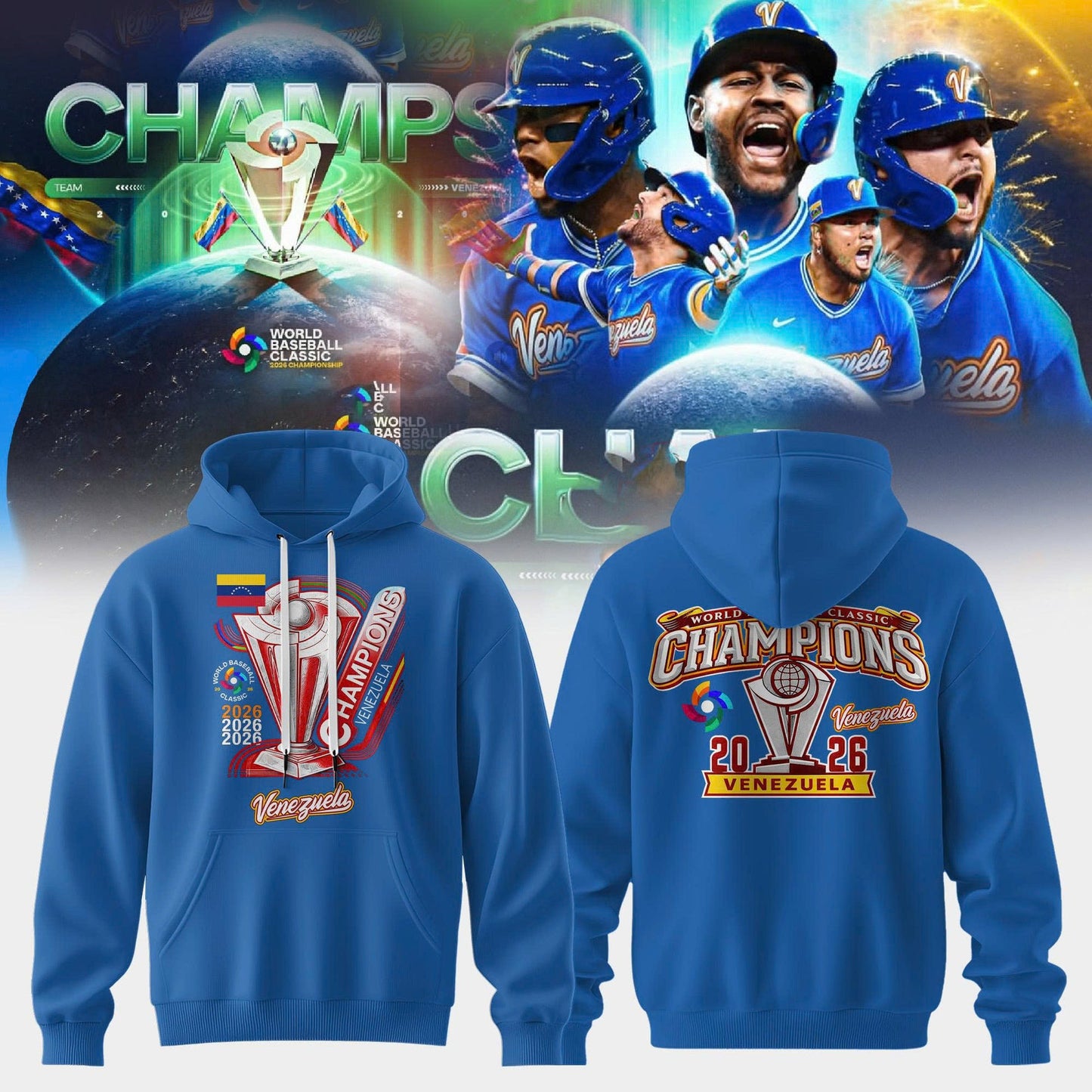 🏆️🏆️🏆 Venezuela Baseball World Baseball Classic Champions 2026