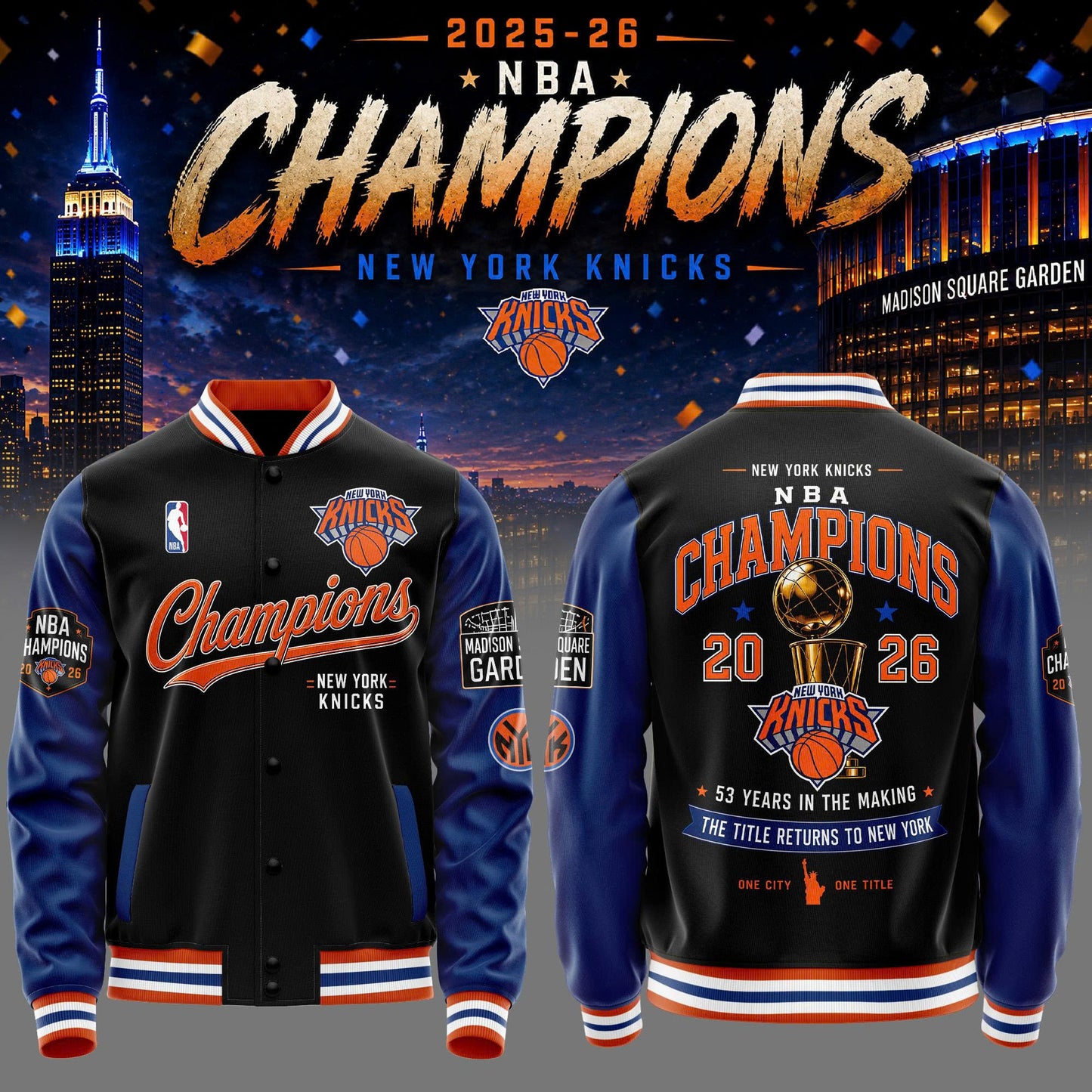_ New York Knick 2026 Champions Jacket