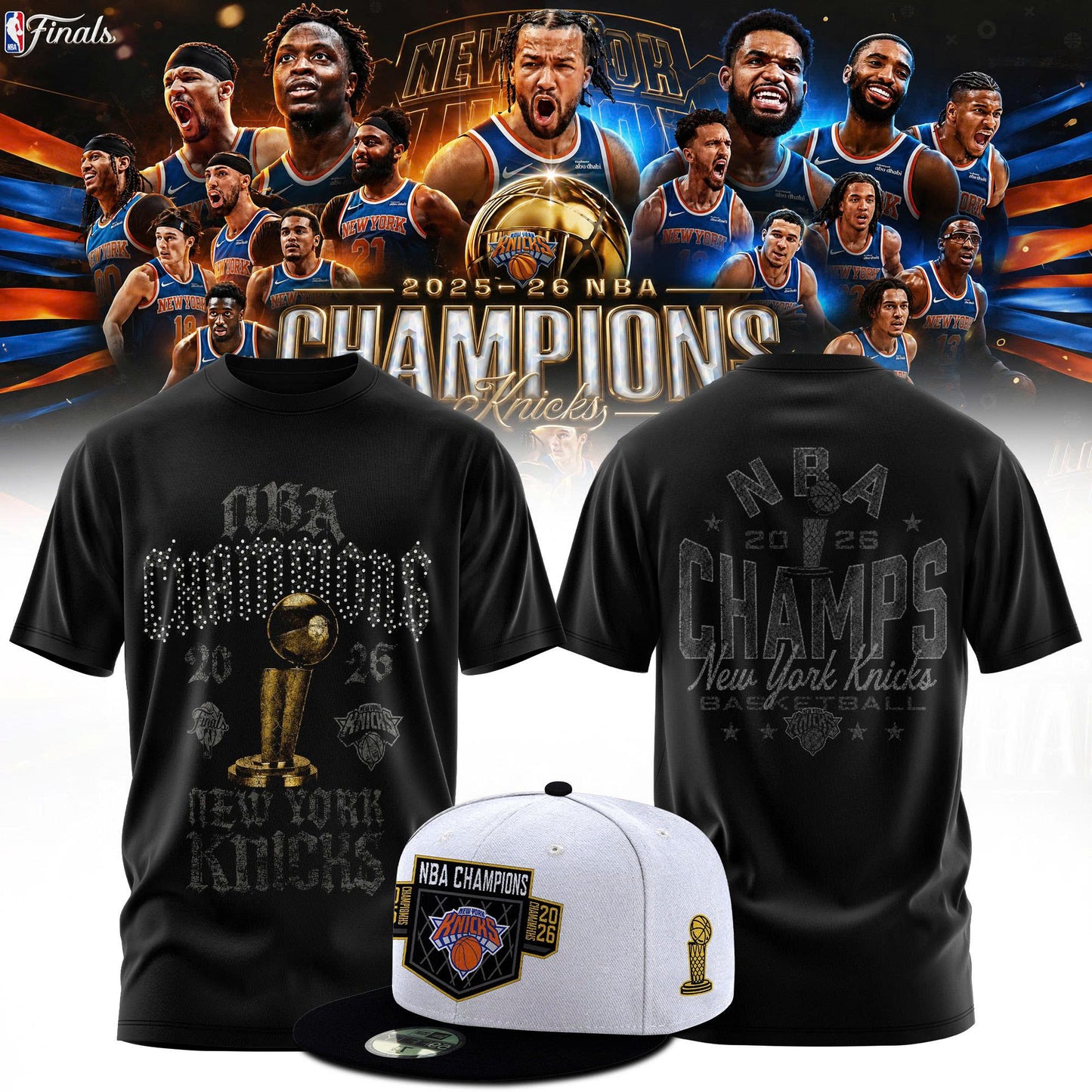 _ New York Knick 2026 Champions Tshirt