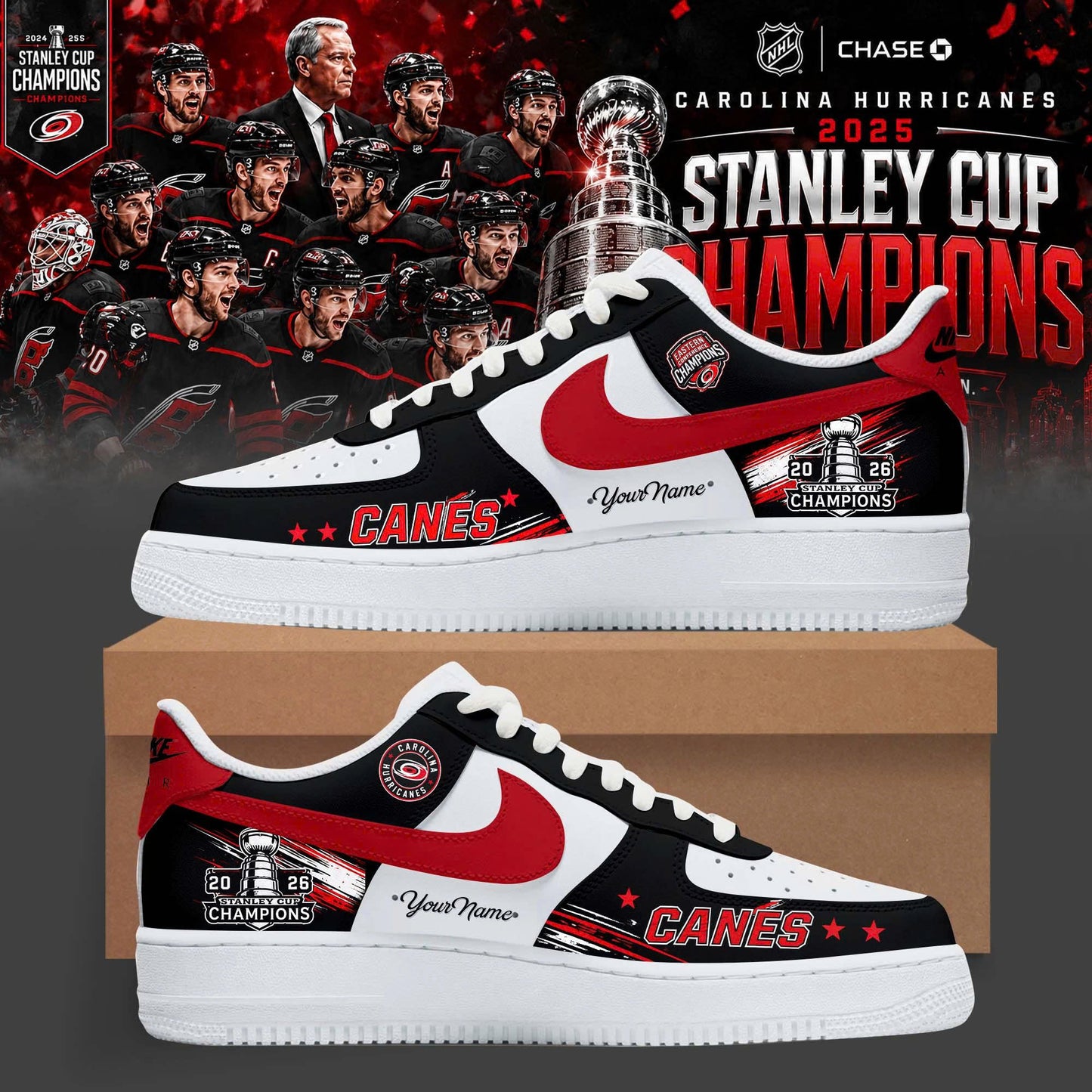CANIACS 2026 STANLEY CUP Champions Shoes