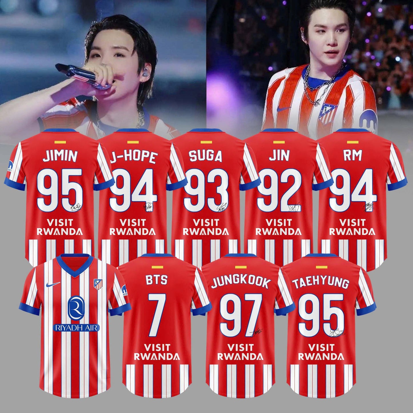 _ BTS x Atlético Madrid 2026 Edition Jersey