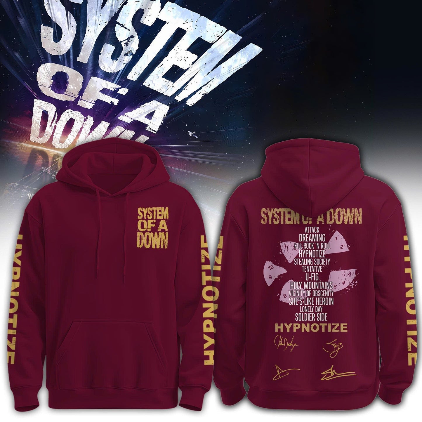 S.O.A.D – Tour 2026 Limited Edition Hoodie