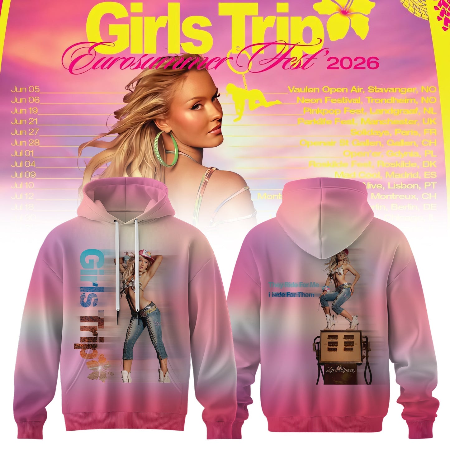 Zara Larsson – Girls Trip Eurosummer Fest 2026 Hoodie Is Here