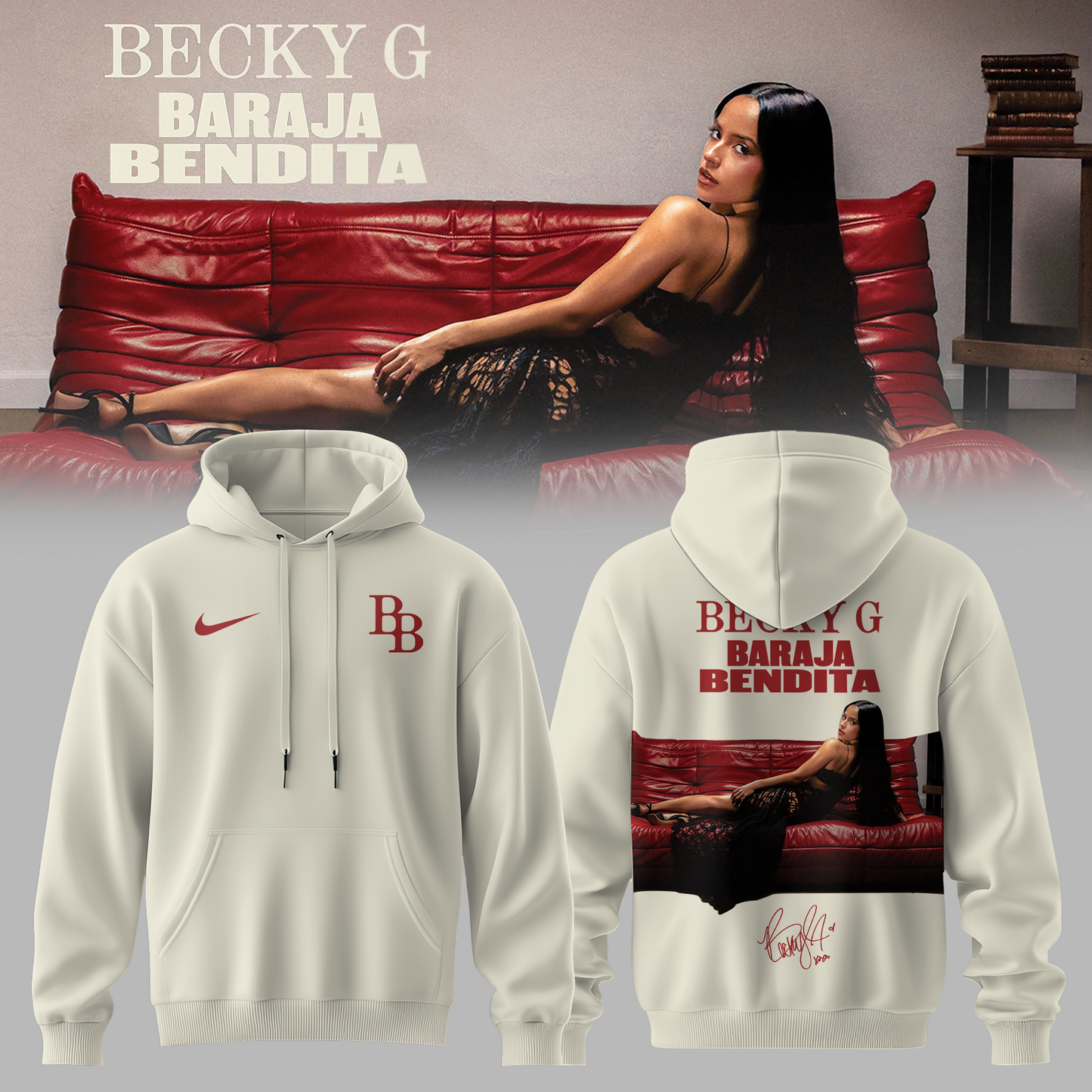 ,Becky G – Baraja Bendita Signature Limited Edition Hoodie