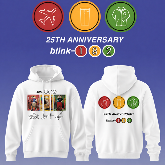 __Blink-182 Anniversary Collection -Limited Edition Signature Hoodie