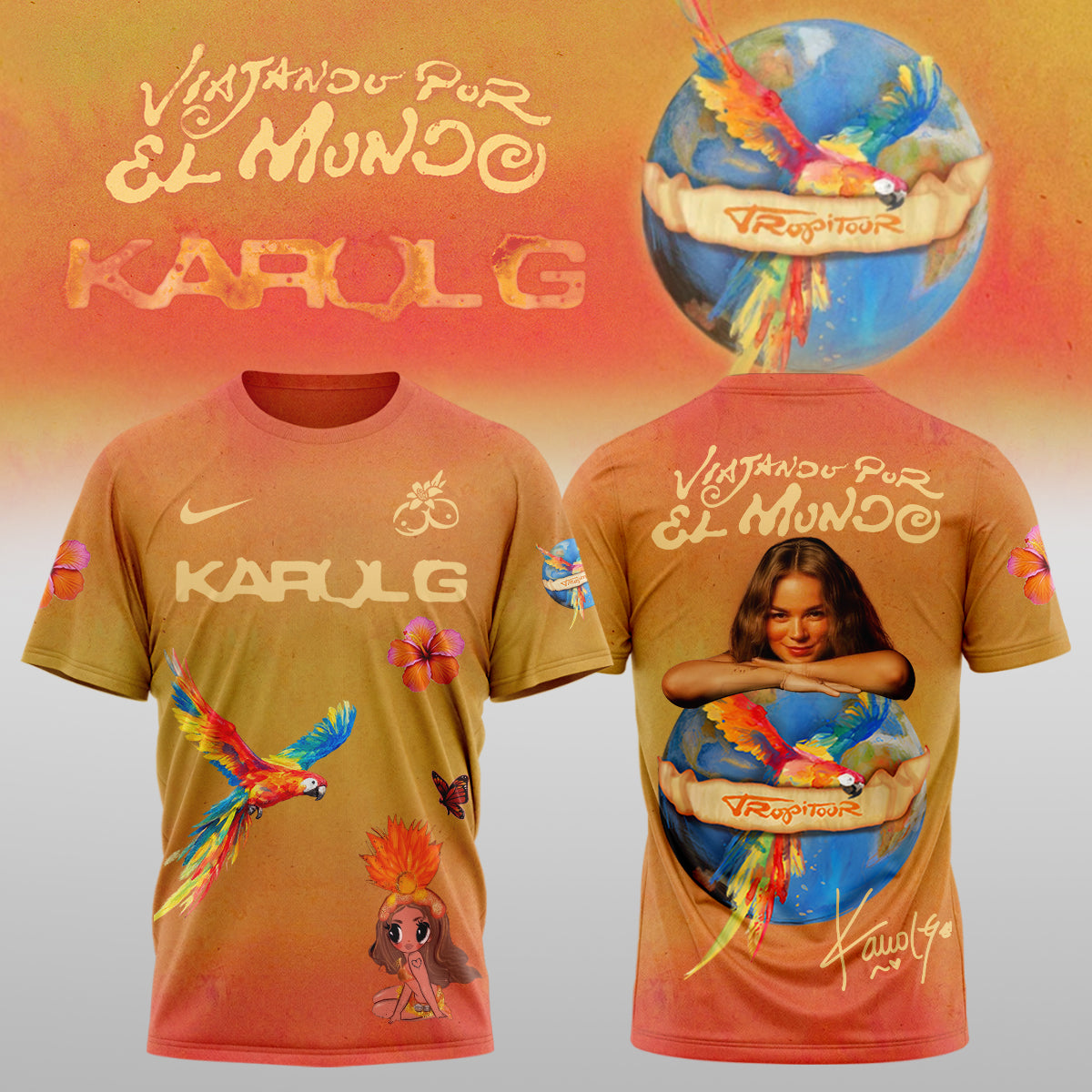 Karol G – Nos Vamos de Tour 2026 Limited Edition Signature – SHIRT