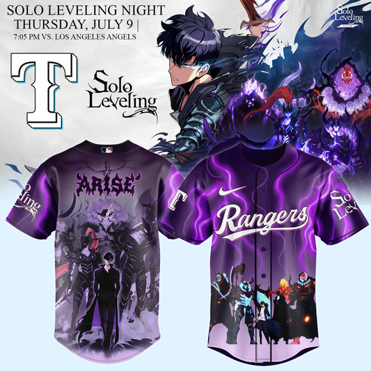 __.Texas Rangers x Solo Leveling Limited Jersey 2