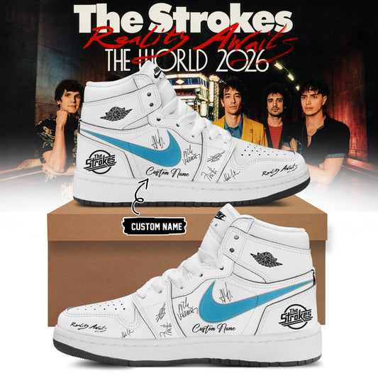 The Strokes “Reality Awaits Tour 2026” Signature Limited Edition – Shoes 3