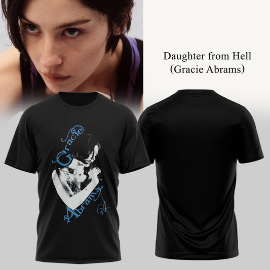 Gracie Abrams Daughter from Hell Signed TShirt