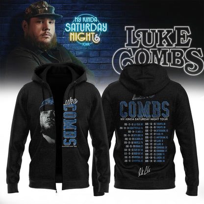 LC ”My Kinda Saturday Night Tour 2026” Limited Edition Signature – Zip Hoodie