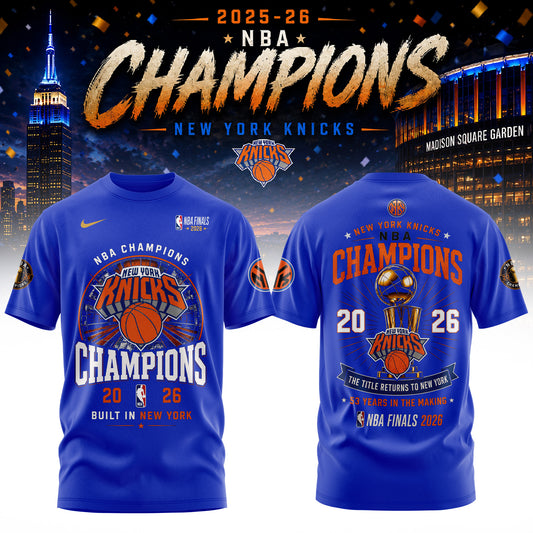 _ New York Knick 2026 Champions Tshirt