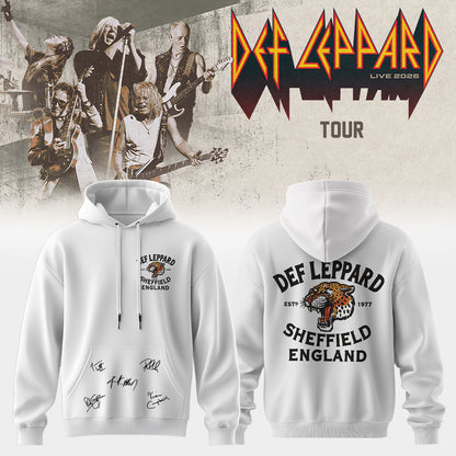 .Def Leppard Live 2026 Limited Edition Signature – Hoodie