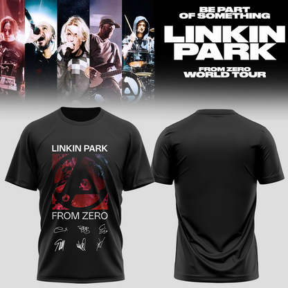 Linkin Park From Zero World Tour 2026 Signed TShirt