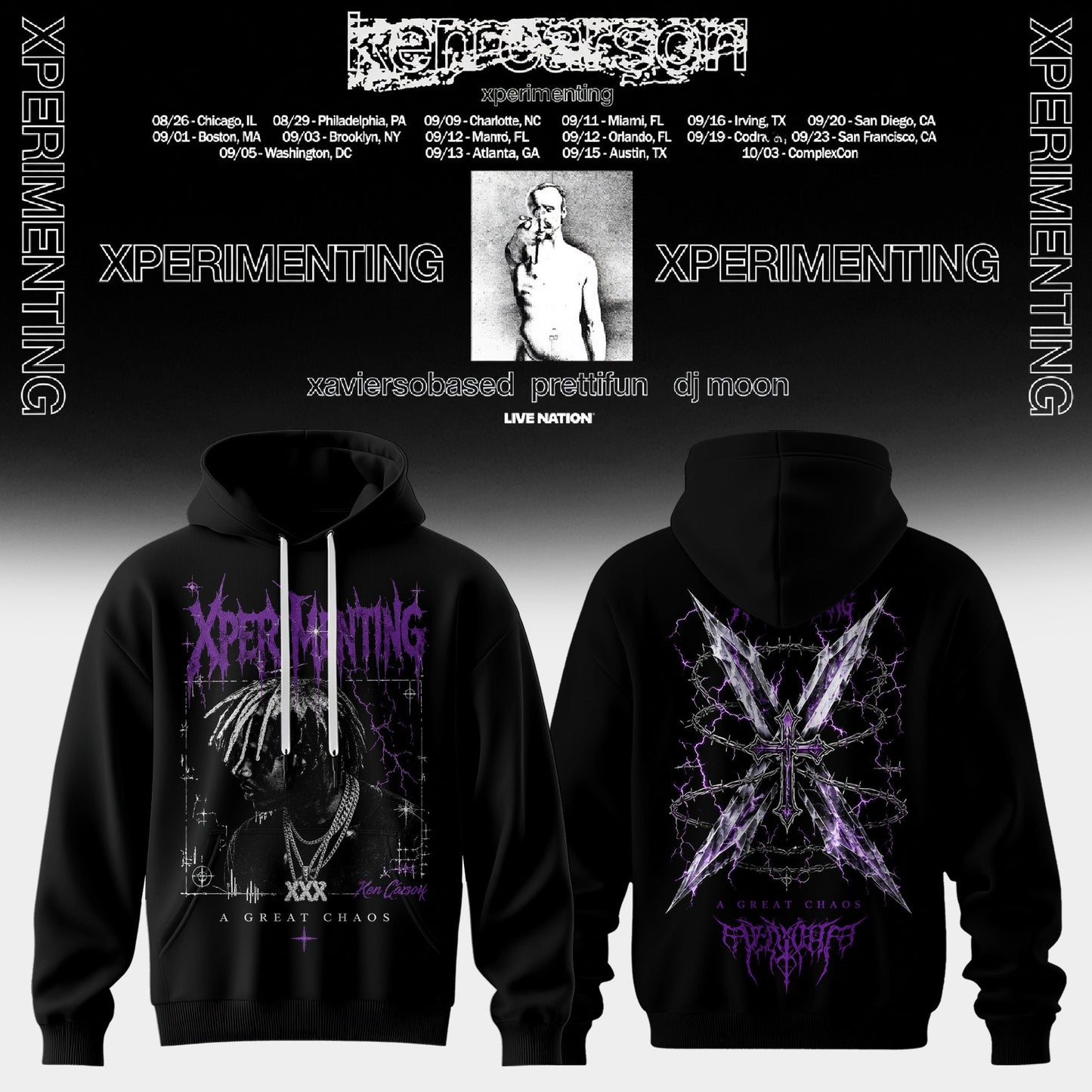 KEN CARSON – XPERIMENTING COLLECTION HOODIE