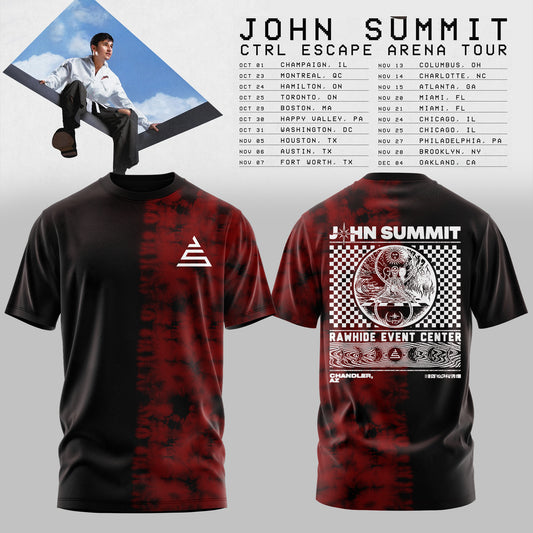 John Summit – CTRL ESCAPE Arena Tour 2026 T-shirt