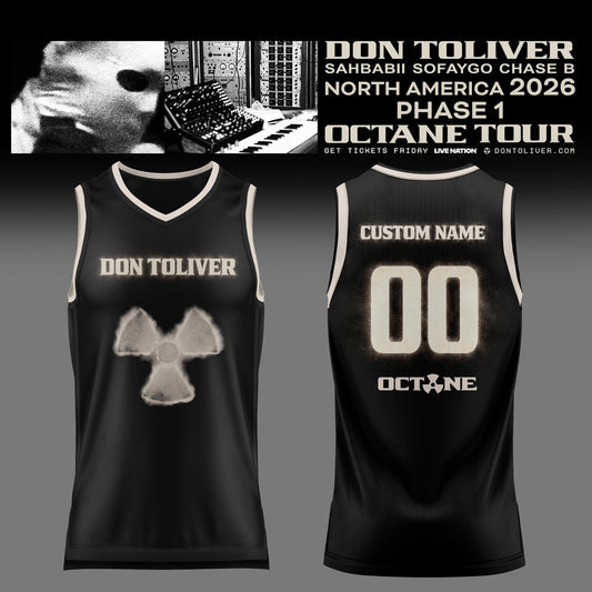Don Toliver: Octane Tour Customize Basketball Jersey