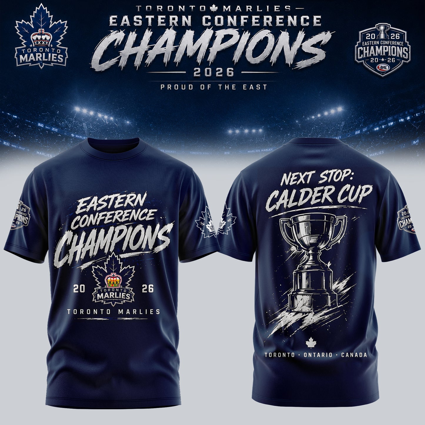 TORONTO MARLIES – 2026 EASTERN CONFERENCE CHAMPIONS TEE