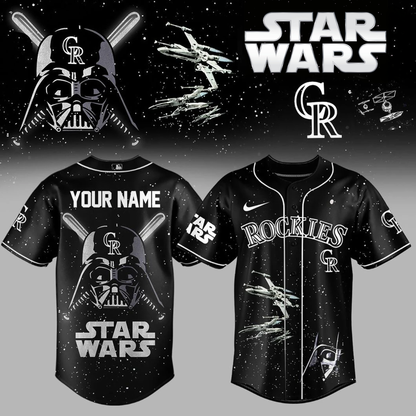 _.Star Wars Edition Baseball Jersey