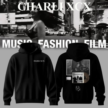,Charli_XCX “Album Music, Fashion, Film ” – Hoodie