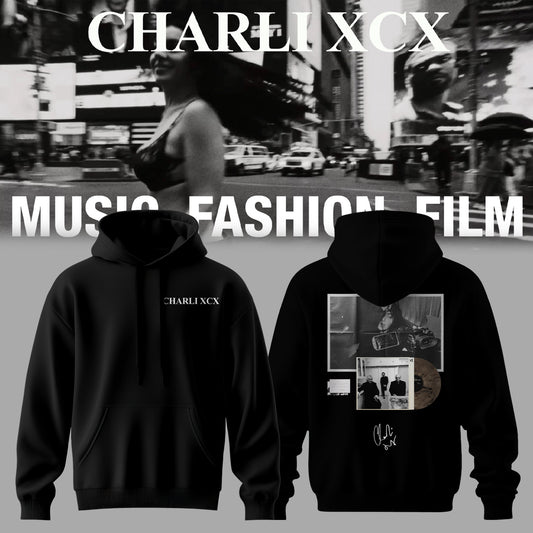 ,Charli_XCX “Album Music, Fashion, Film ” – Hoodie