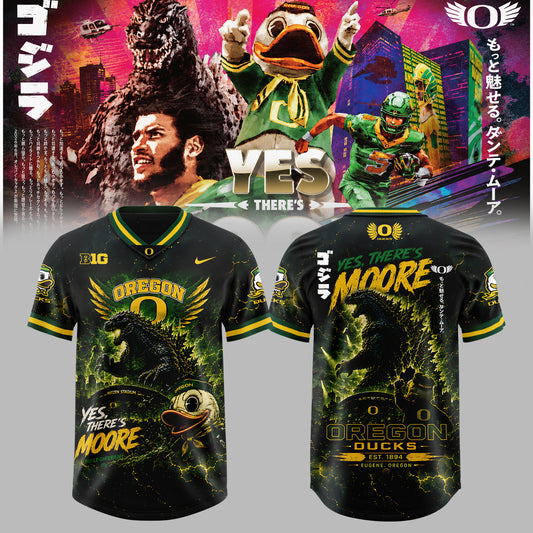_ Oregon Ducks x Godzilla Edition Football Jersey