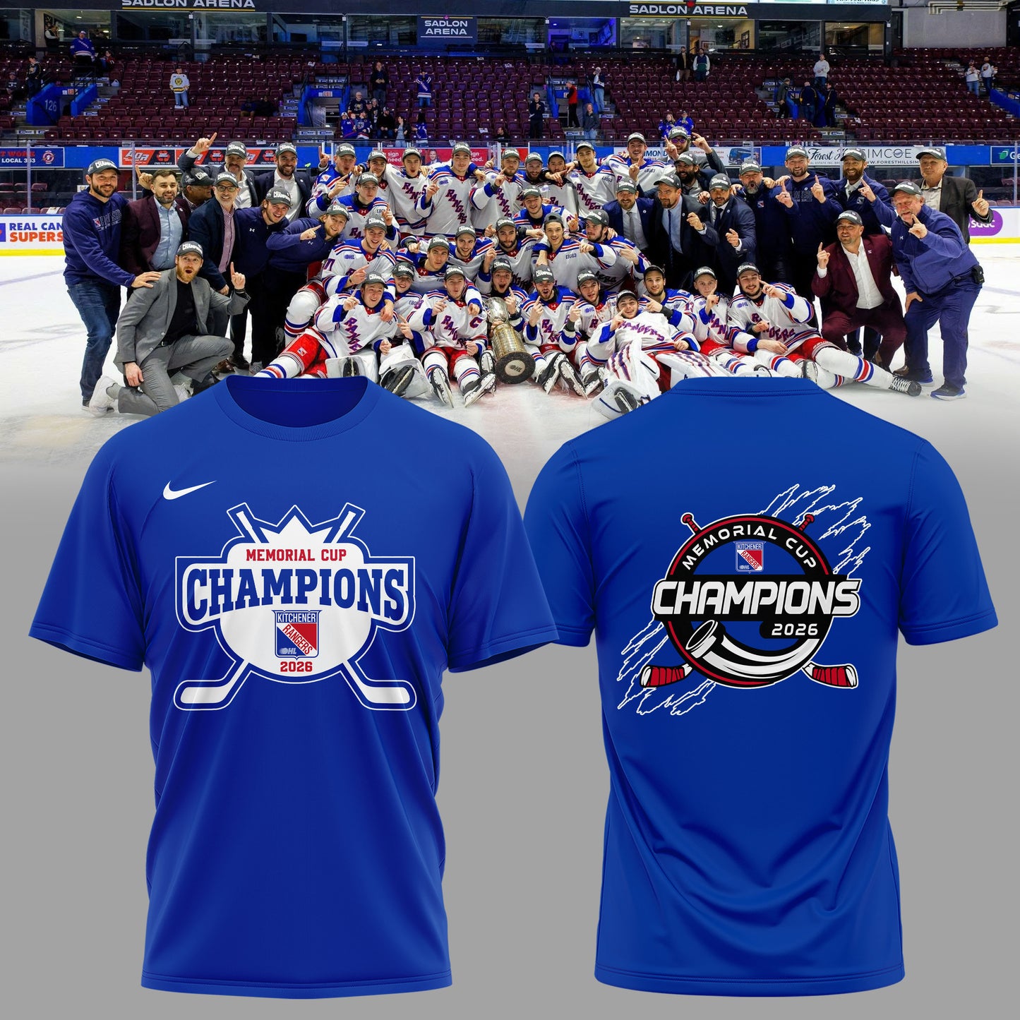 _ Kitchener Rangers Memorial Cup Champions 2026 Shirt – Celebrate Hockey History!