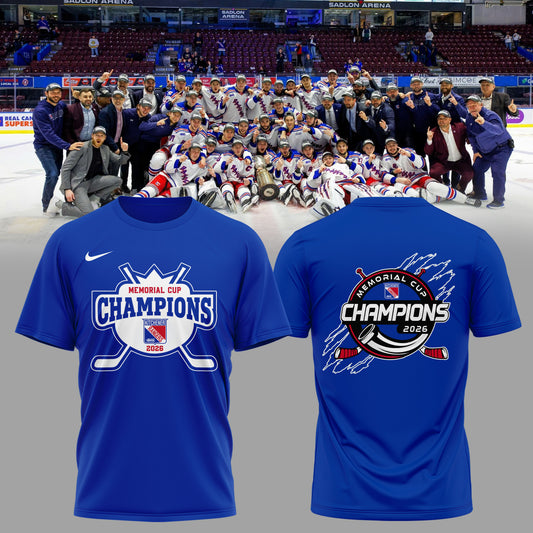 _ Kitchener Rangers Memorial Cup Champions 2026 Shirt – Celebrate Hockey History!