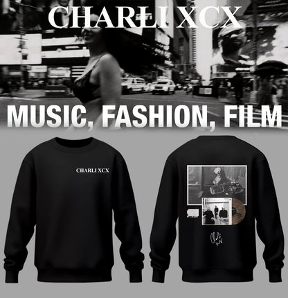 Charli_XCX “Album Music, Fashion, Film ” – Sweatshirt