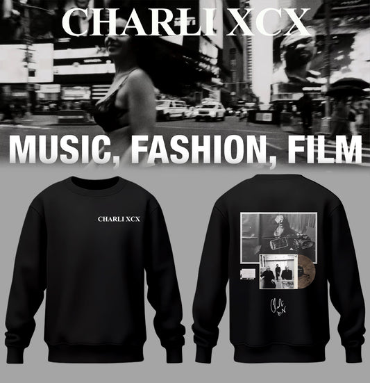 Charli_XCX “Album Music, Fashion, Film ” – Sweatshirt