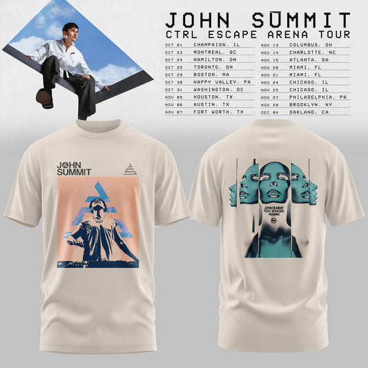 John Summit – CTRL ESCAPE Arena Tour 2026 T-shirt