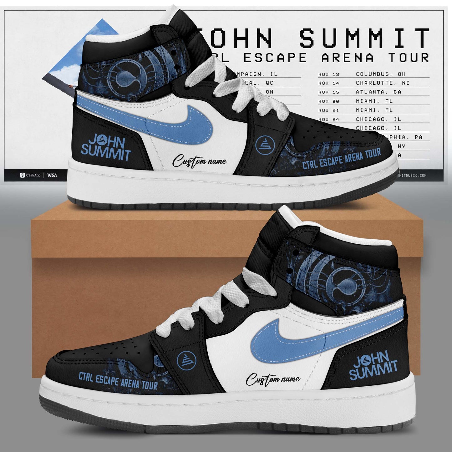 _John Summit – CTRL ESCAPE Arena Tour 2026 Sneakers Are Here
