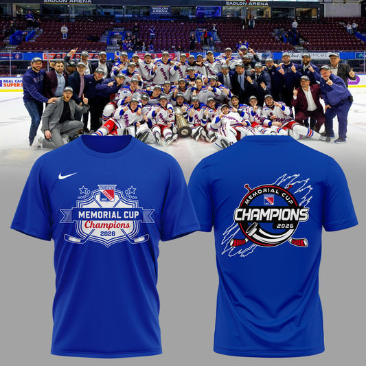_ Kitchener Rangers Memorial Cup Champions 2026 Shirt – Celebrate Hockey History!