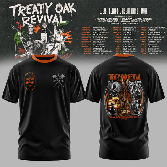 _Treaty Oak Revival – West Texas Degenerate Tour Tee