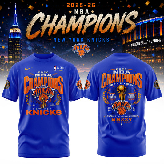 _ New York Knick 2026 Champions Tshirt