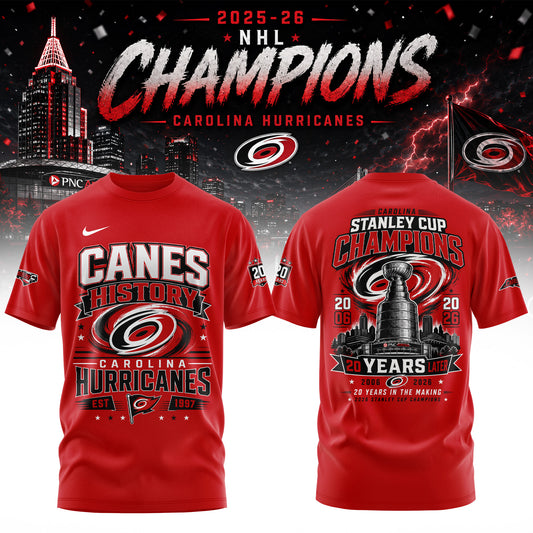 Champions CANIACS 2026 Stanley Cup Edition Tee