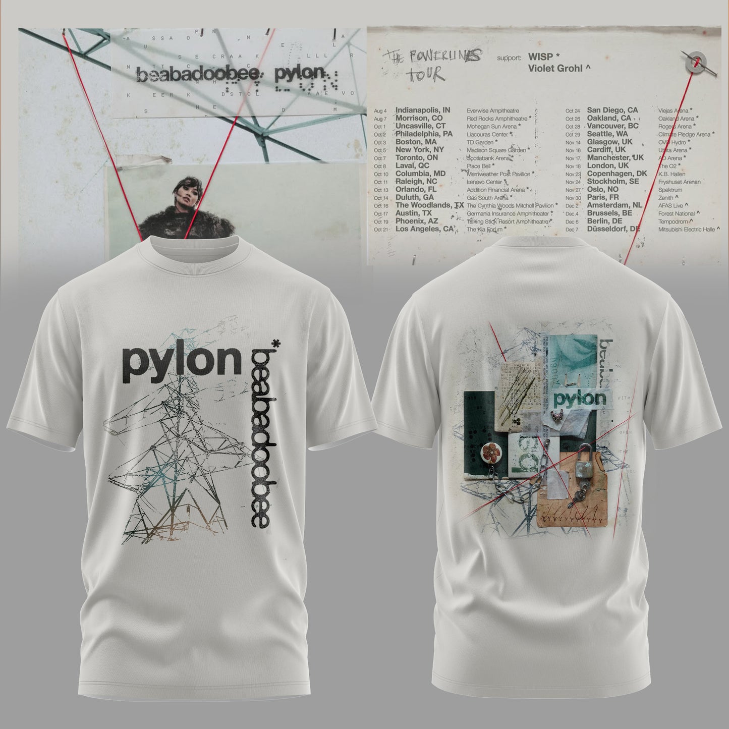 _ The Powerlines Tour 2026 Edition Tee